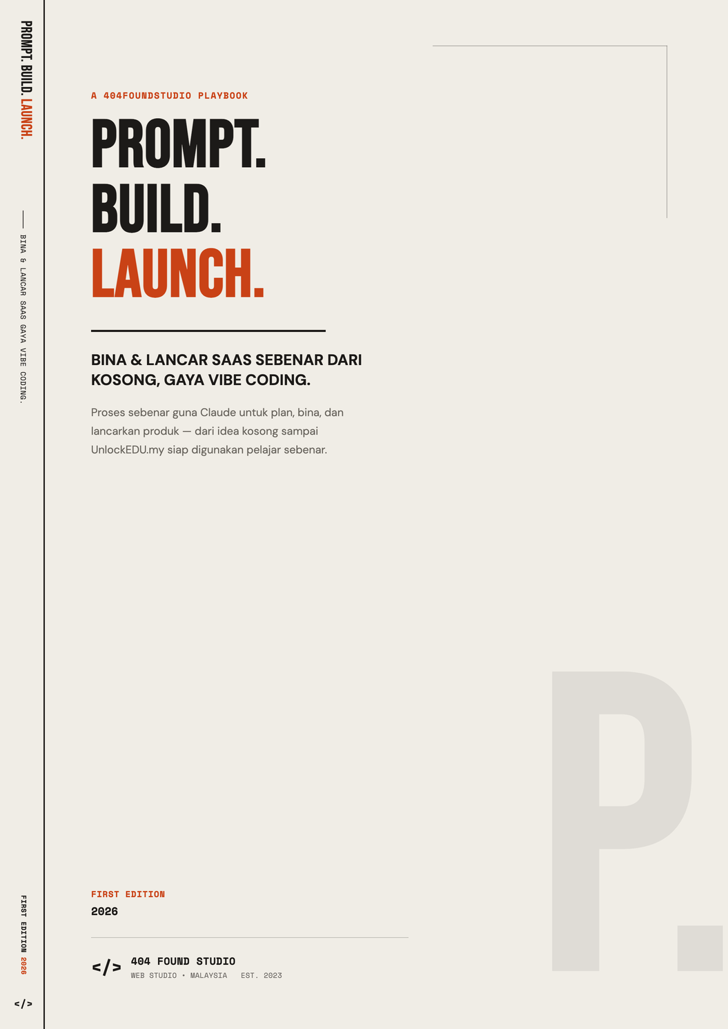 Prompt. Build. Launch.